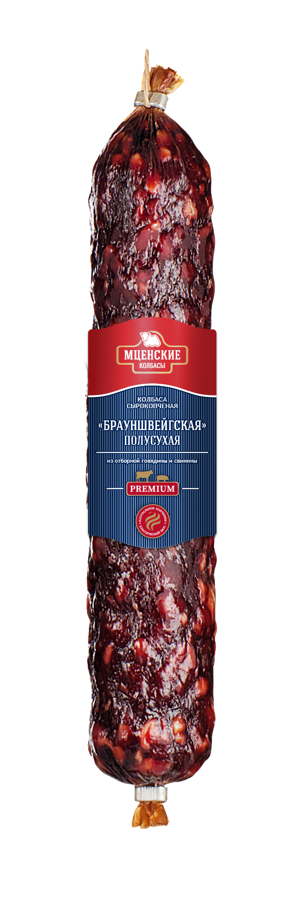 Колбаса "Брауншвейгская" полусухая